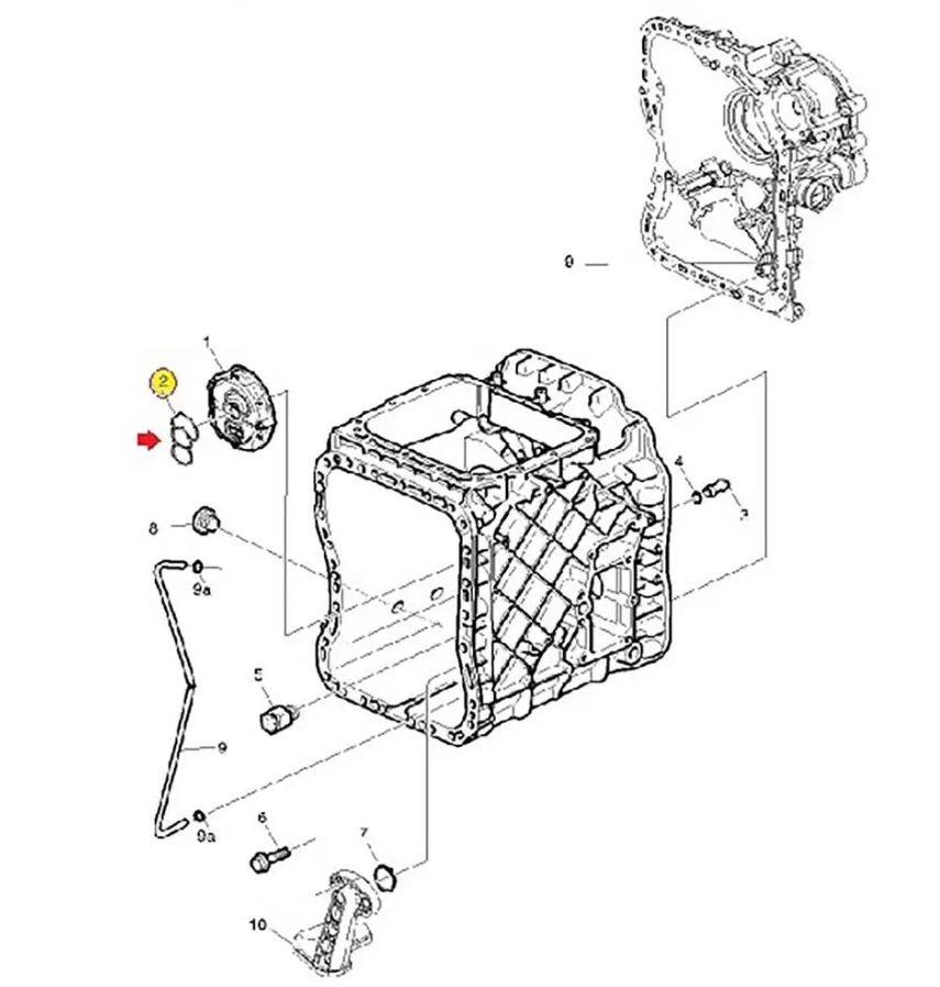 اورینگ واشر ایل پمپ گیربکس اتومات ks 20537032