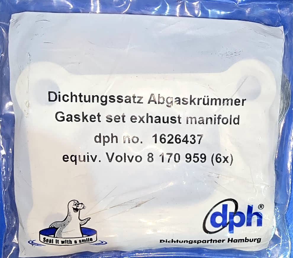 واشر اگزوز دود FH12 ایتالیا 959-2150555 , DPH / 436